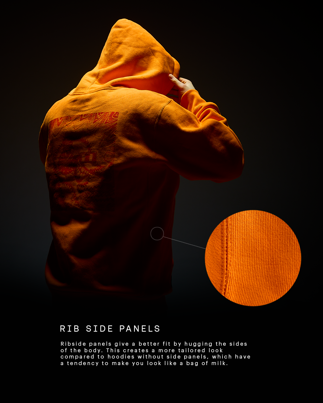 Mfers Stonecore Hoodie Orange
