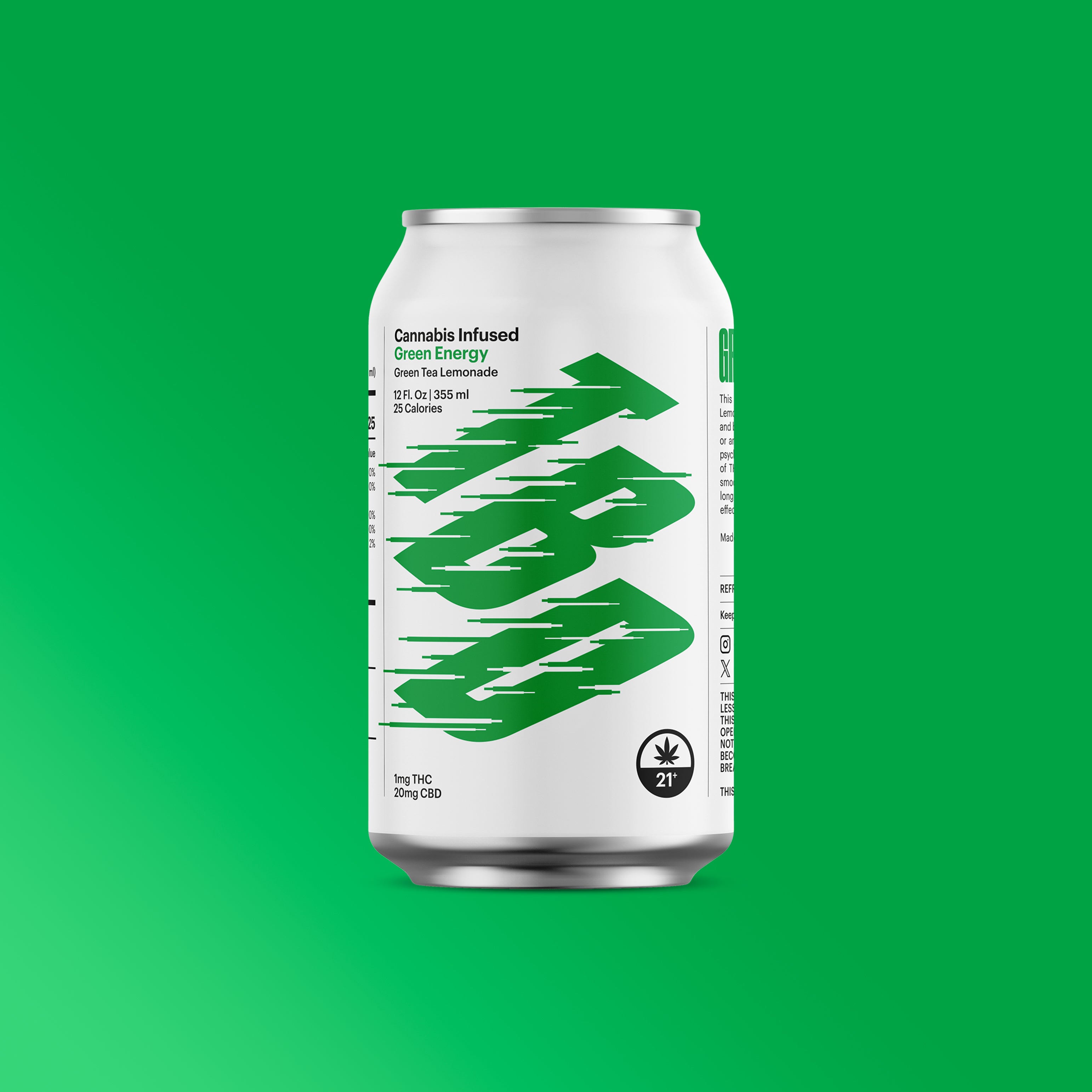THC Infused Green Energy 1:20