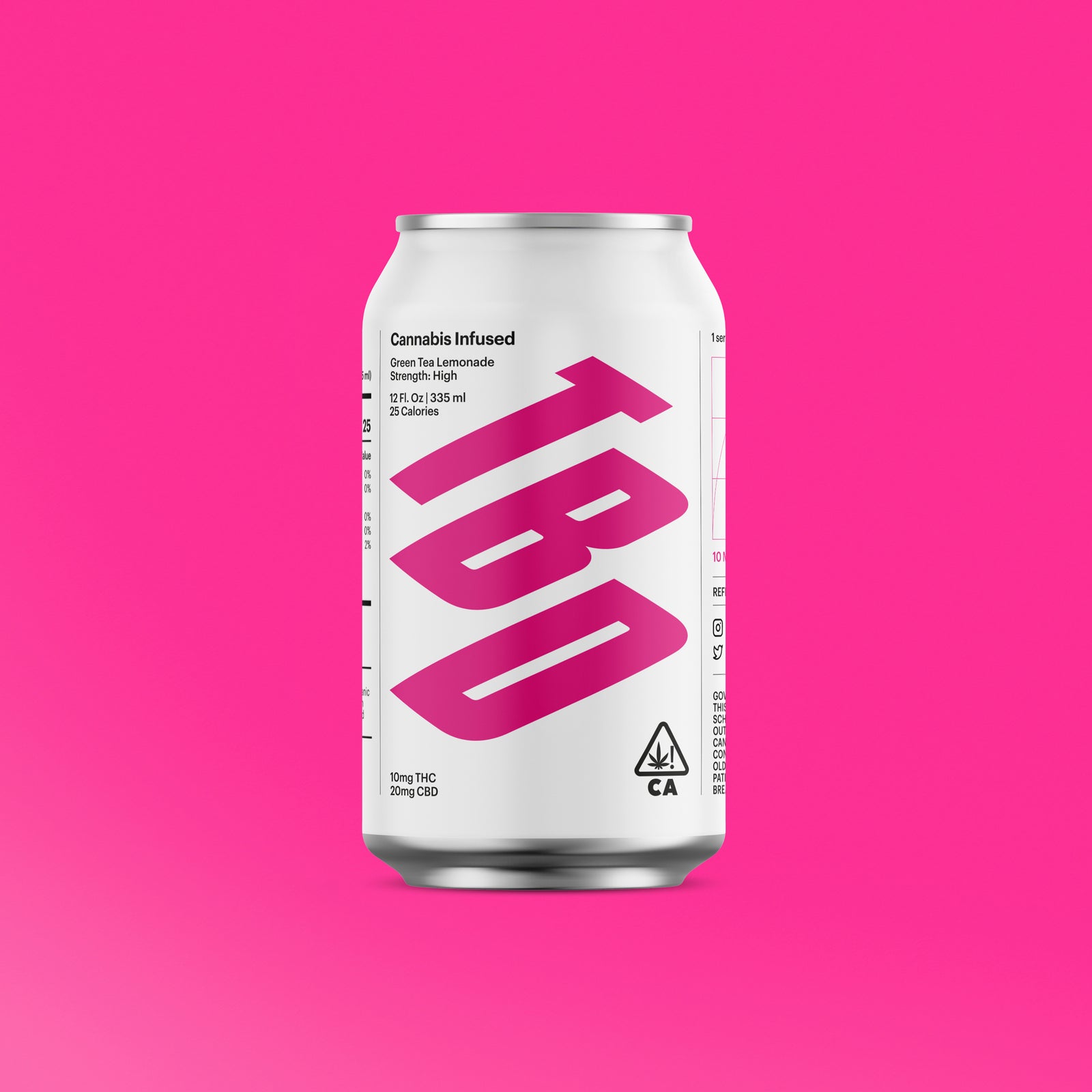 TBD Infused Green Tea Lemonade High 1020 (12pack)